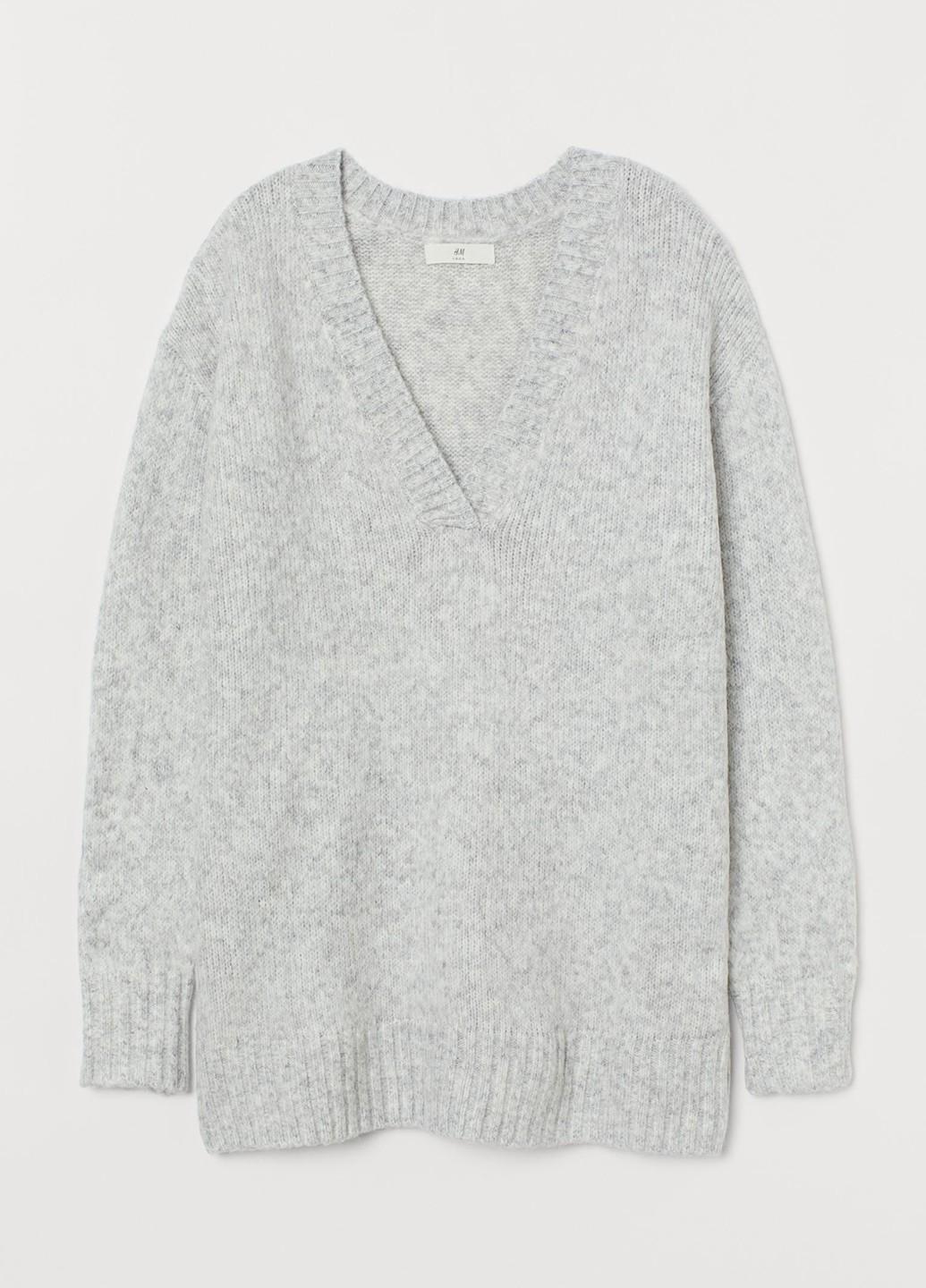 Джемпер H&M S Серый (750398b50)