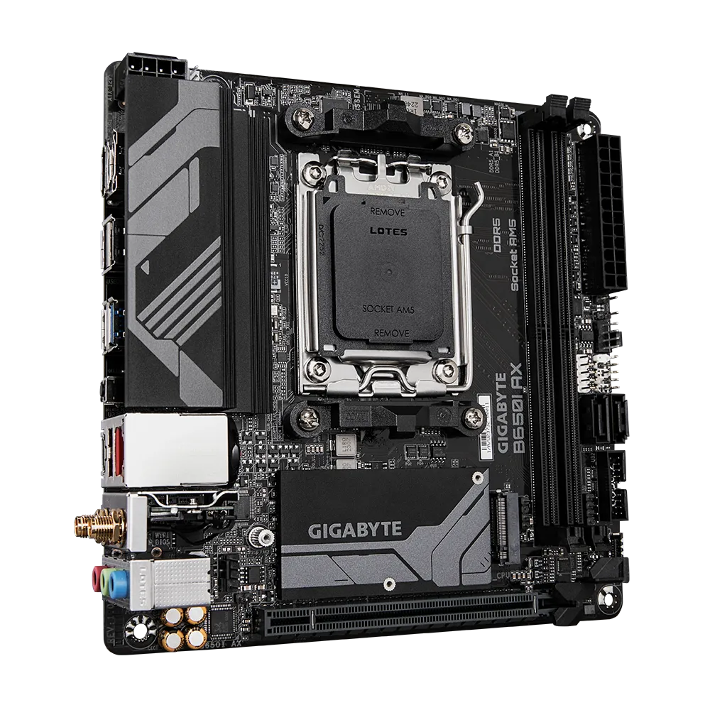 Материнська плата Gigabyte B650I AX - фото 2