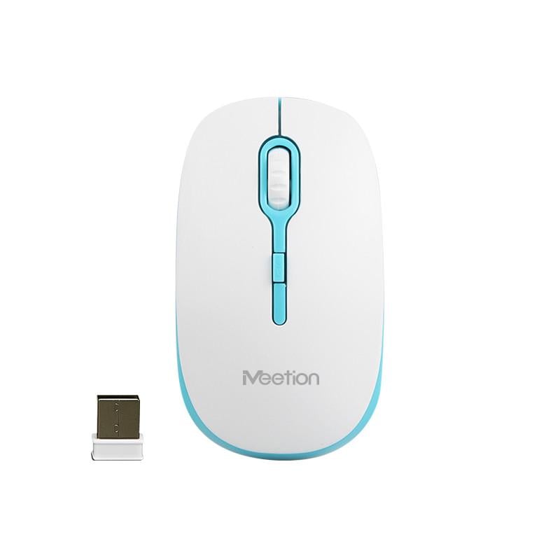 Мышь MEETION MT-R547 White/Blue