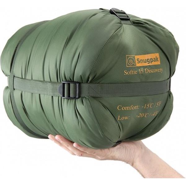 Спальный мешок Snugpak Softie 15 Discovery Olive left - фото 3