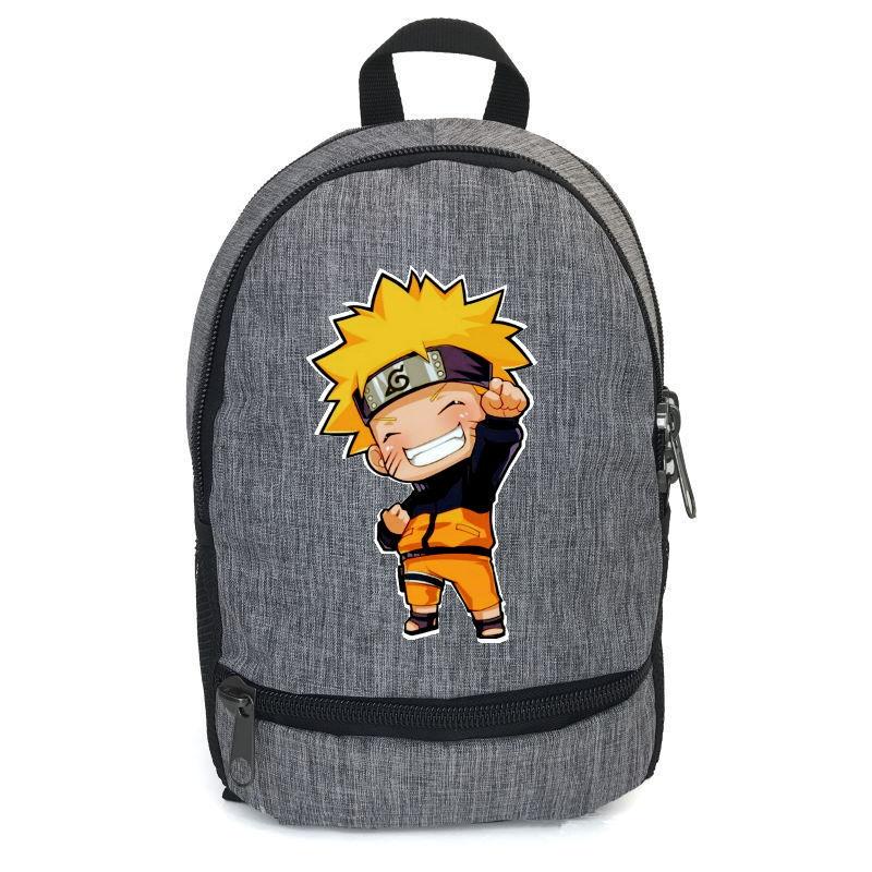 Школьный рюкзак Cappuccino Toys Naruto-03 12,5 л Серый (1381809858)