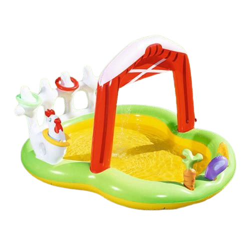 Бассейн игровой надувной Bestway 53065 Ферма с надувными игрушками и шариками 175х147 см (27434709) Бассейн игровой надувной Bestway 53065 Ферма с надувными игрушками и шариками 175х147 см (27434709)