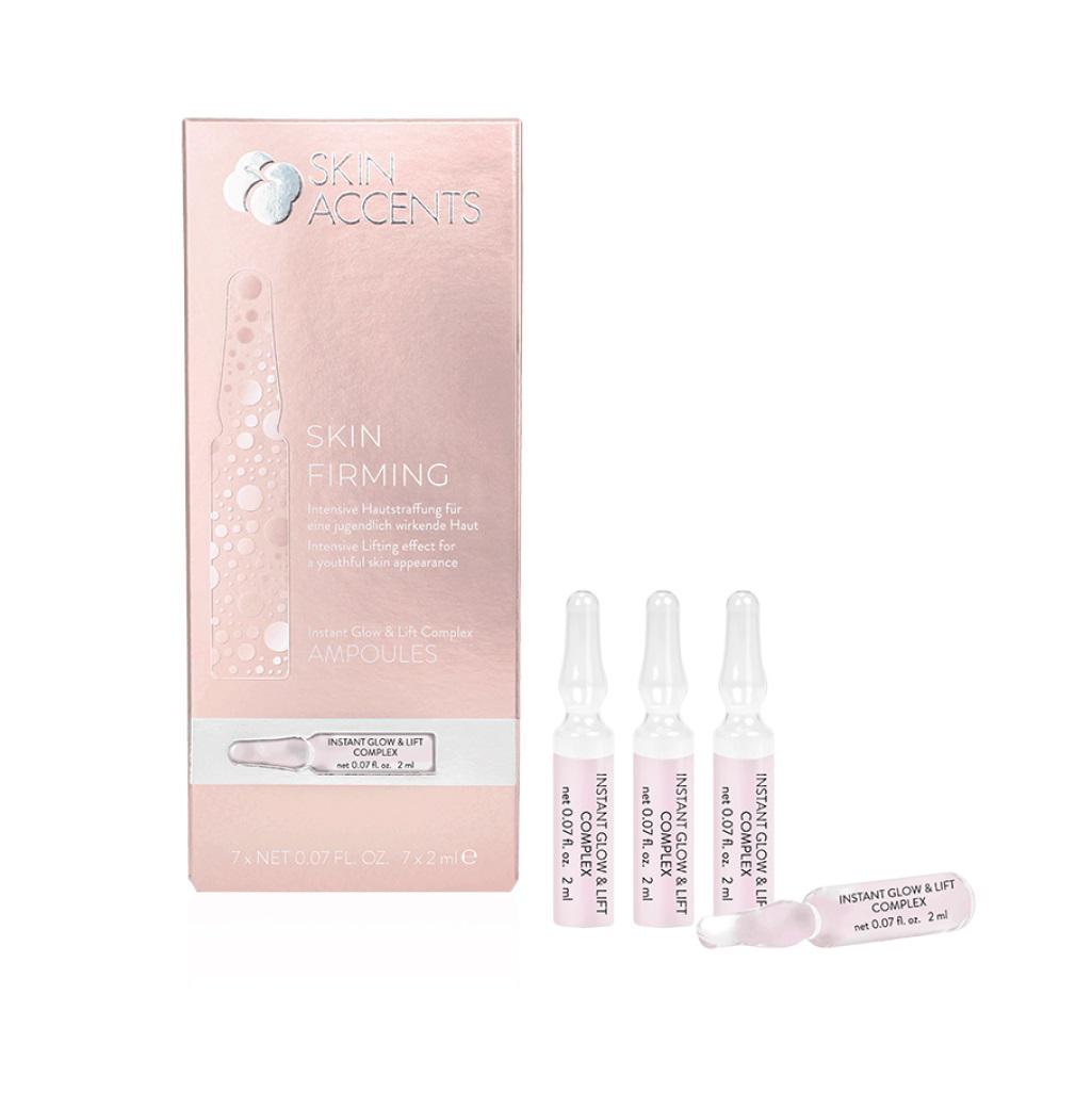 Комплекс Inspira:cosmetics Instant Glow Lift Complex Skin Accents Мгновенное сияние и лифтинг 2 шт. 7 мл (4251059301518)