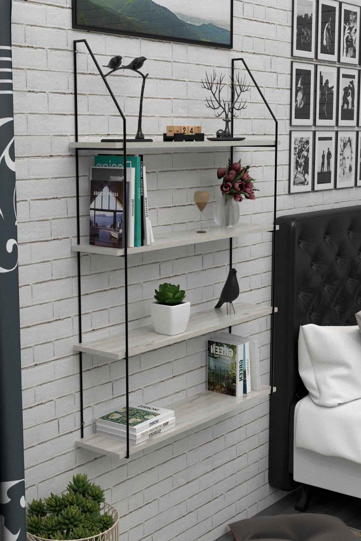 Полка настенная EcoLoft Ardelle DSP-1162 в стиле лофт (24365292)