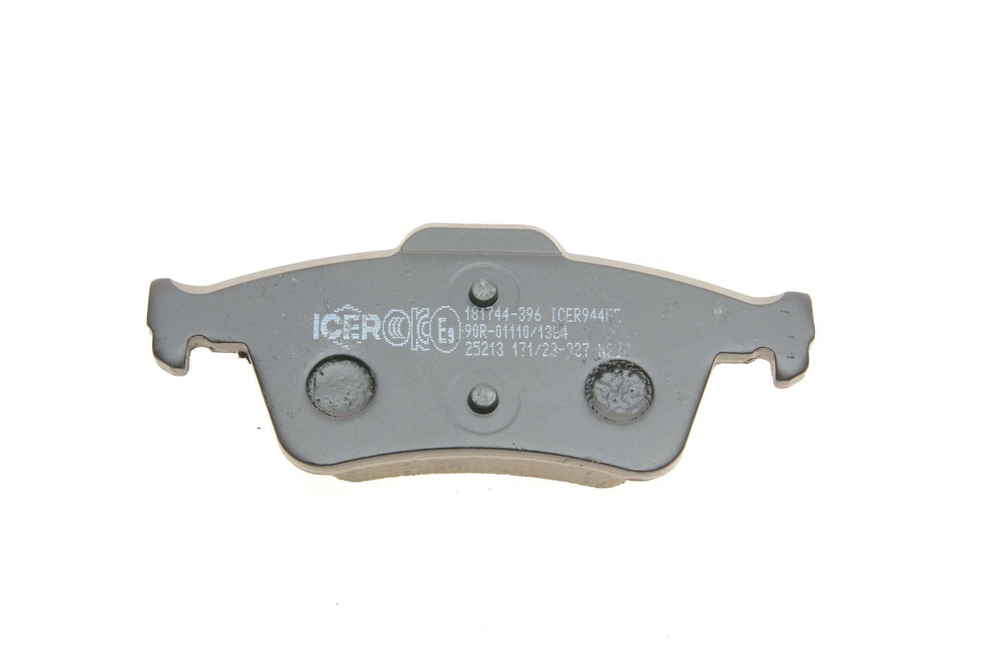 Колодки тормозные задние Ford Connect 13-/Kuga/C-Max 08-/Focus/Mazda 3/5/Volvo C30/S40/V40/V50 03-181744-396 ICER Колодки тормозные задние Ford Connect 13-/Kuga/C-Max 08-/Focus/Mazda 3/5/Volvo C30/S40/V40/V50 03-181744-396 ICER