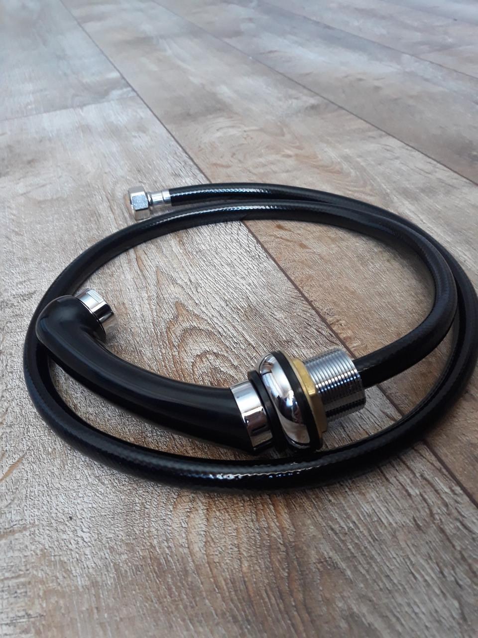 Лійка зі шлангом для перукарської мийки ДенІС professional з мікро-розпилювачем (1453070667) - фото 3