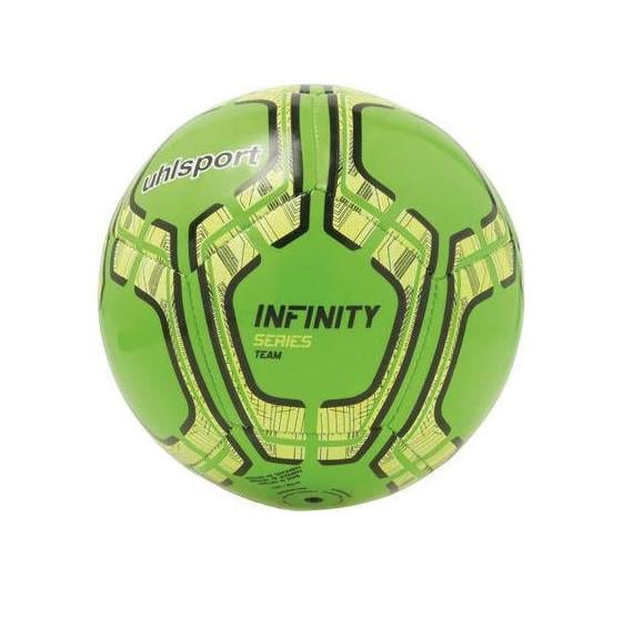 М'яч сувенірний футбольний Uhlsport Infinity Team Mini 1001609 09 р. 1 Зелений - фото 1