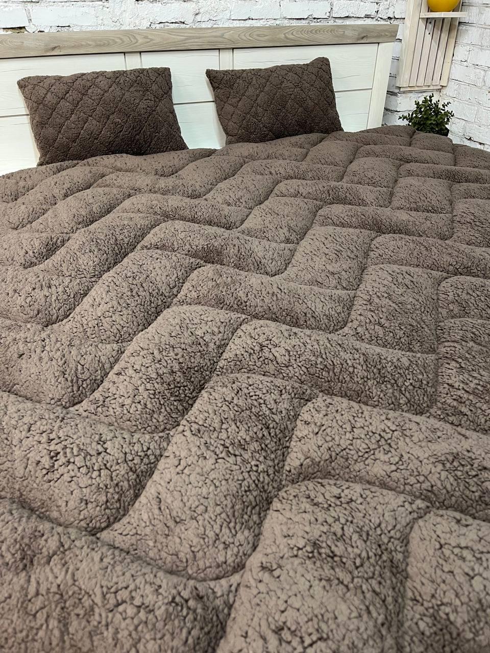 Ковдра хутряна полуторна 155х210 см Коричневий (22936476) - фото 9 Ковдра хутряна полуторна 155х210 см Коричневий (22936476) - фото 9