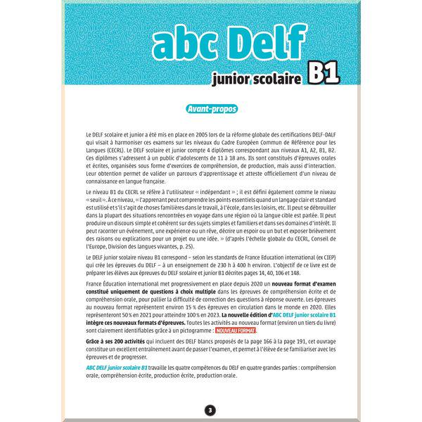 Книга Virginie Salles/Adrien Payet "ABC DELF Junior Scolaire B1" Conforme au nouveau format d'épreuves (ISBN:9782090351965) - фото 2