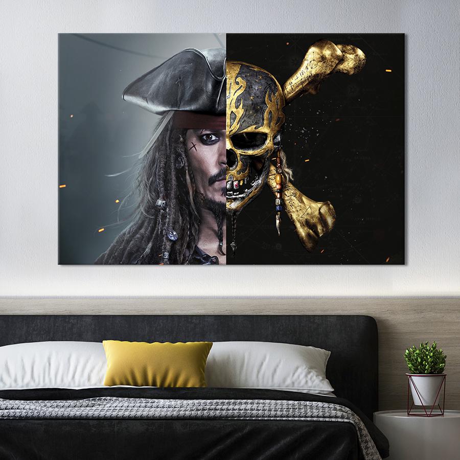 Картина на холсте Jack Sparrow 51x34 см (1489-1)