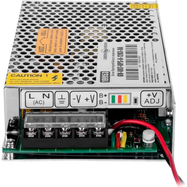 Источник бесперебойного питания GreenVision GV-007-UPS-A-1203-8A и АКБ 18Ah (20375) - фото 3 Источник бесперебойного питания GreenVision GV-007-UPS-A-1203-8A и АКБ 18Ah (20375) - фото 3