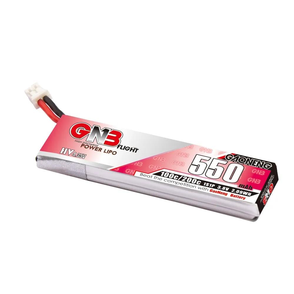 Батарея GNB 1S 550 mAh 3,8V 100C/200C PH2.0 с кабелем