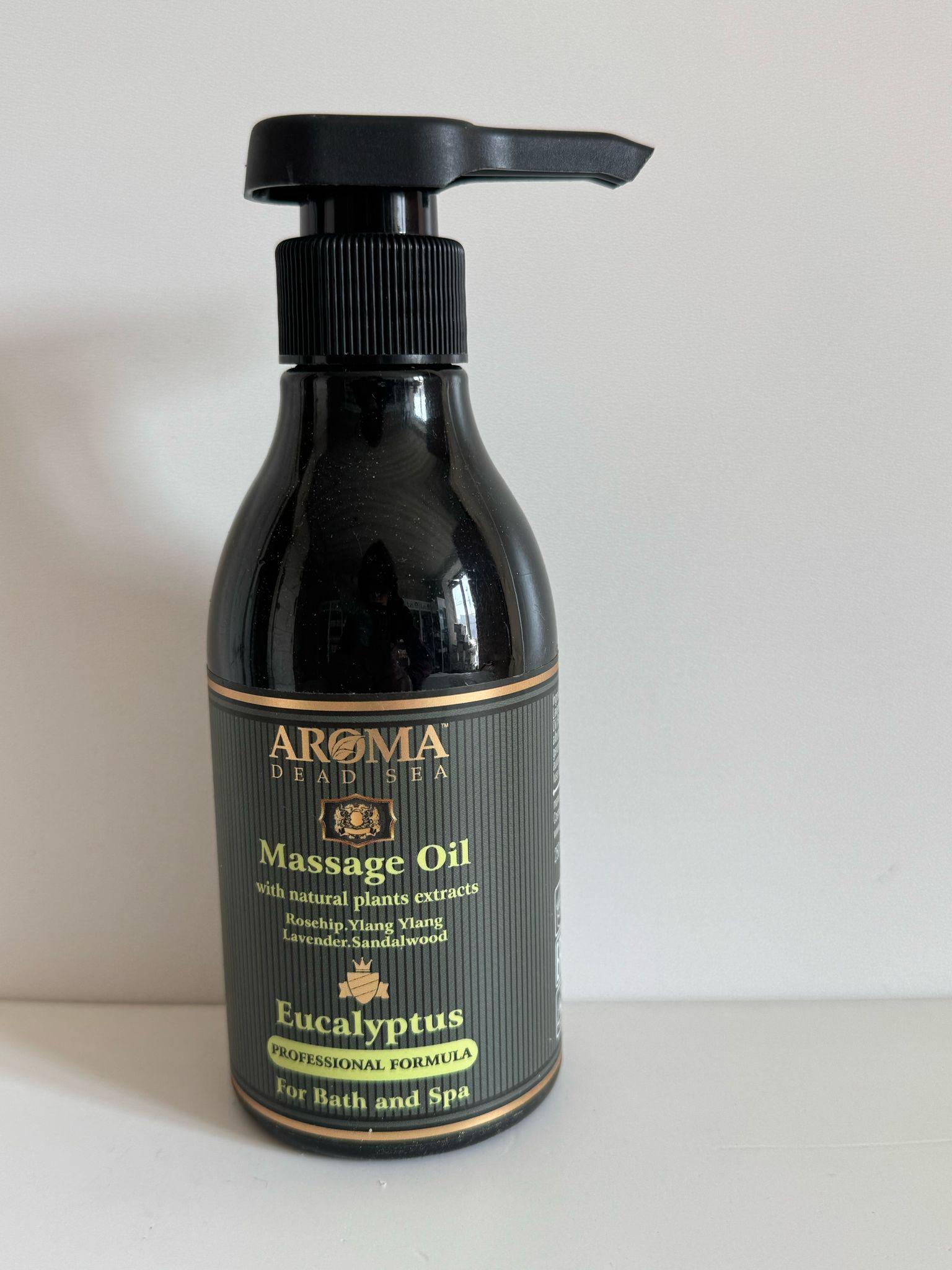 Масло масажне Aroma Dead Sea ароматне професійне Евкаліпт 250 мл (2519568577)