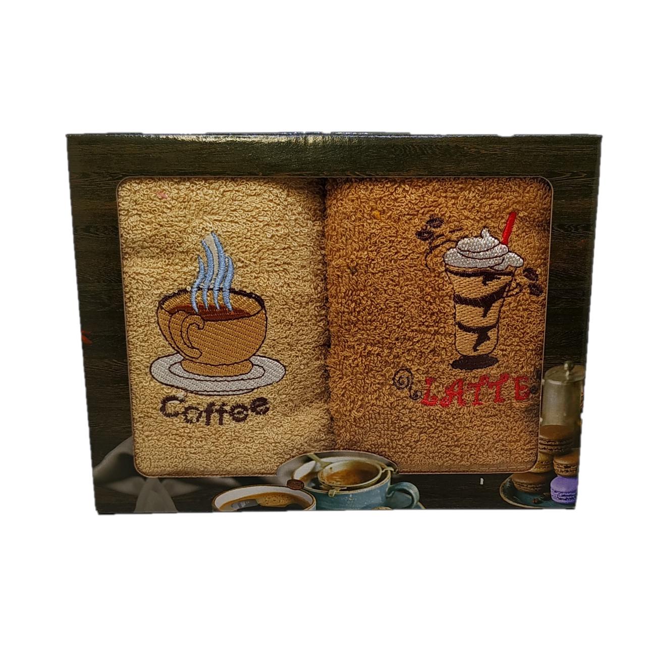 Набор полотенец Luxyart махровых для кухни 35х70 см 2 шт. (L904)