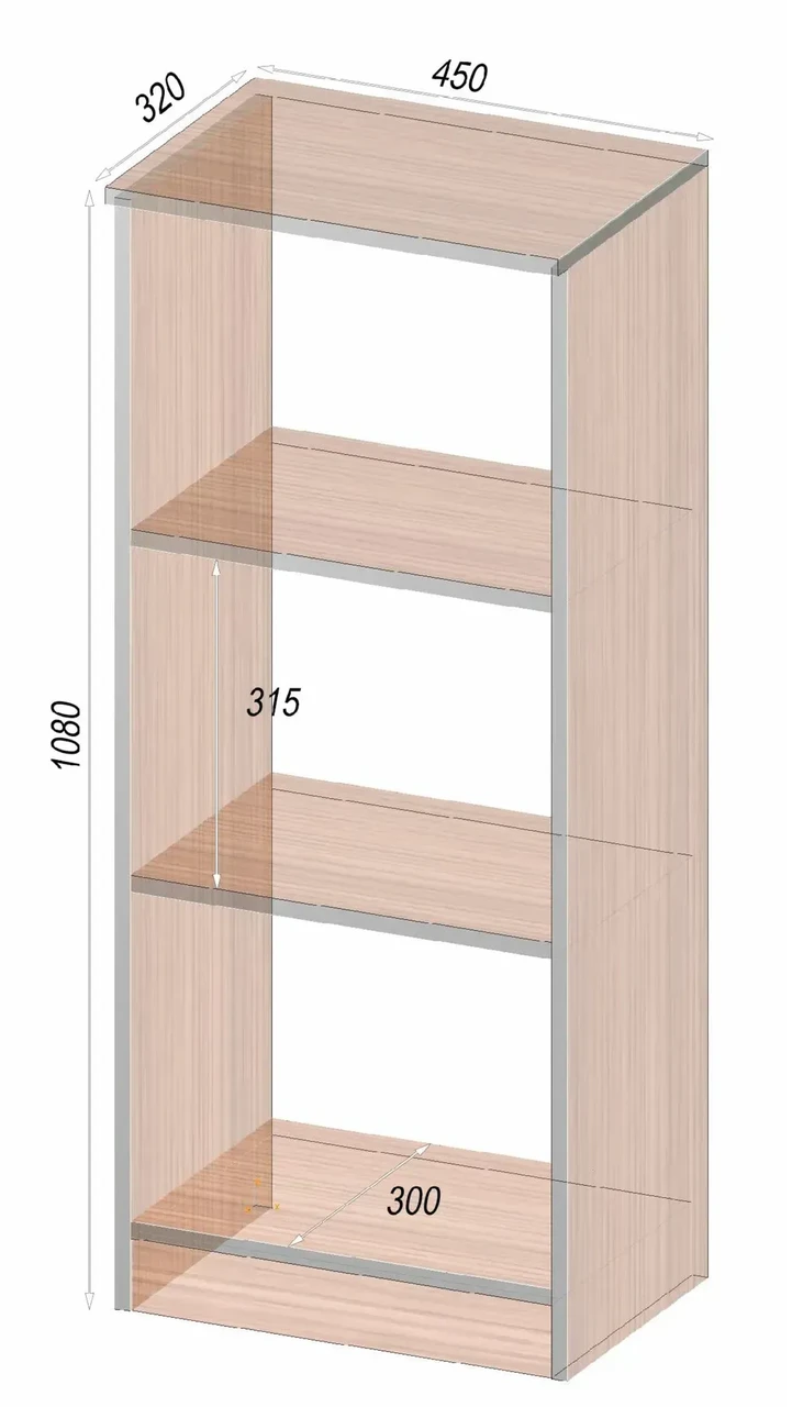 Тумба офисная Kontinent ОПМ-1 45х32х108 см Антрацит (96842083) - фото 2 Тумба офисная Kontinent ОПМ-1 45х32х108 см Антрацит (96842083) - фото 2