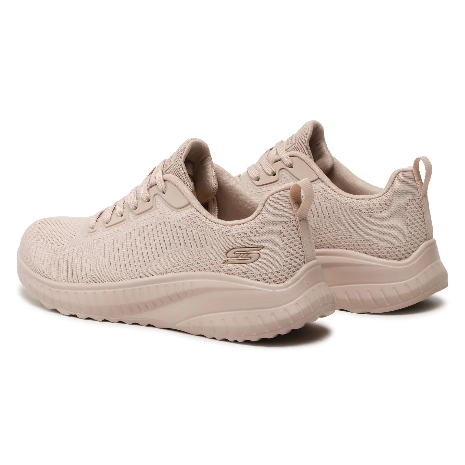 Кроссовки женские Skechers Bobs Squad Cha р. 39,5 Бежевый (117209 NUDE) - фото 3