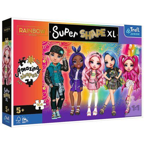 Пазлы Trefl Супер формы Рейнбоу Хай XL 50015 104 элемента в коробке (5900511500158)