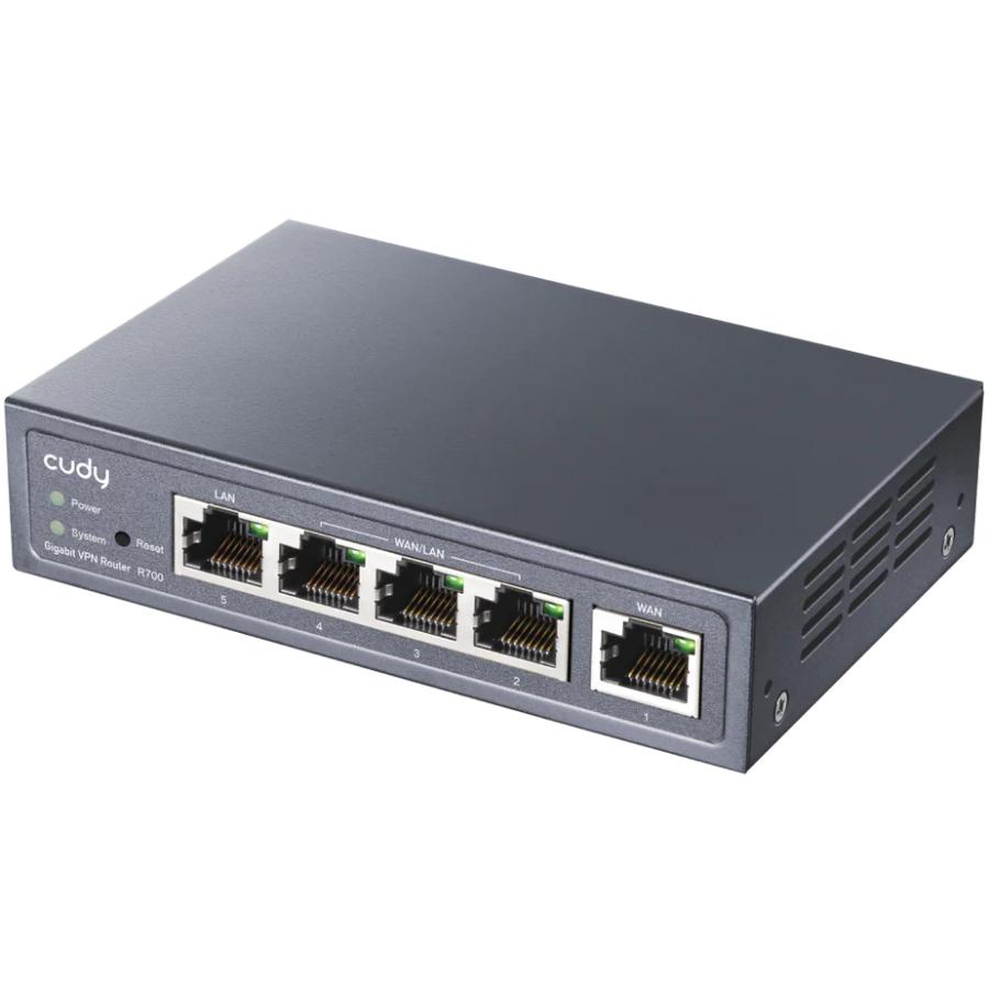 Маршрутизатор Cudy R700 Gigabit Multi-WAN VPN Router Grey (R700_EU_V1.0) - фото 2