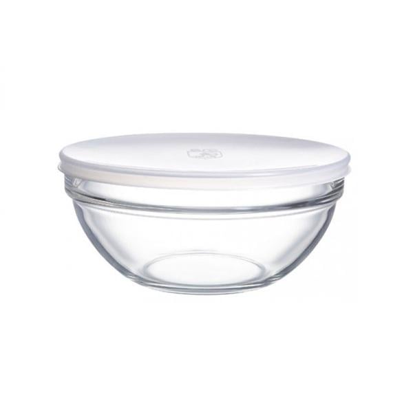 Салатник з кришкою Luminarc Empilable H1149 12 см (13598) - фото 1 Салатник з кришкою Luminarc Empilable H1149 12 см (13598) - фото 1