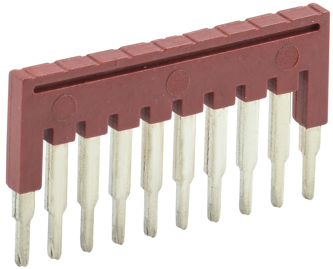 Перемычка соединительная для клемм УЕК 10P втычная КПИ 1,5 мм2 (YZN11FBS-001-10P)