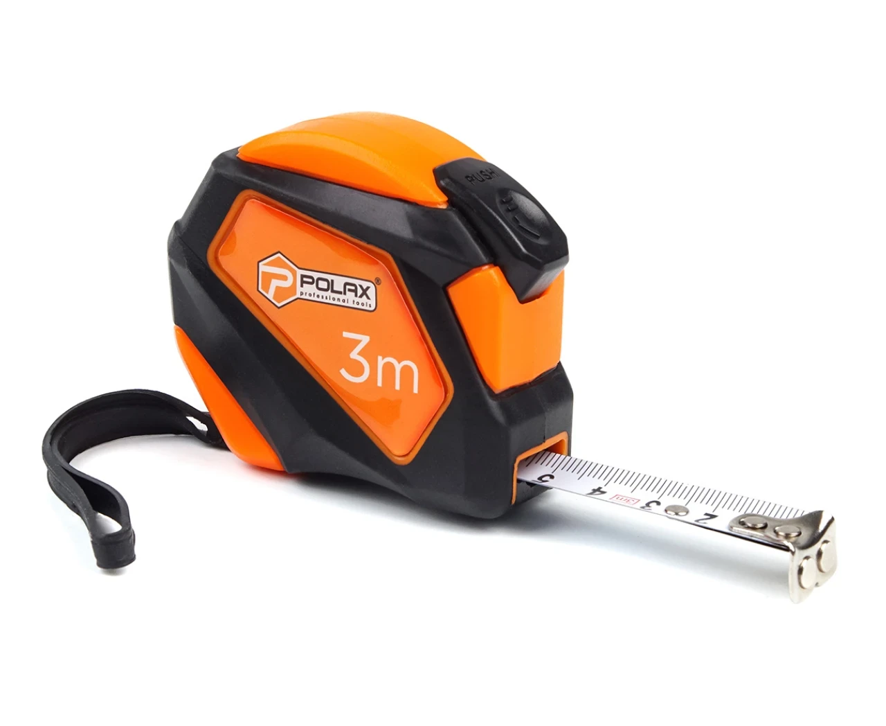 Рулетка обрезинена полотно з нейлоновим покриттям 3x16 мм (2420976409) Рулетка обрезинена полотно з нейлоновим покриттям 3x16 мм (2420976409)