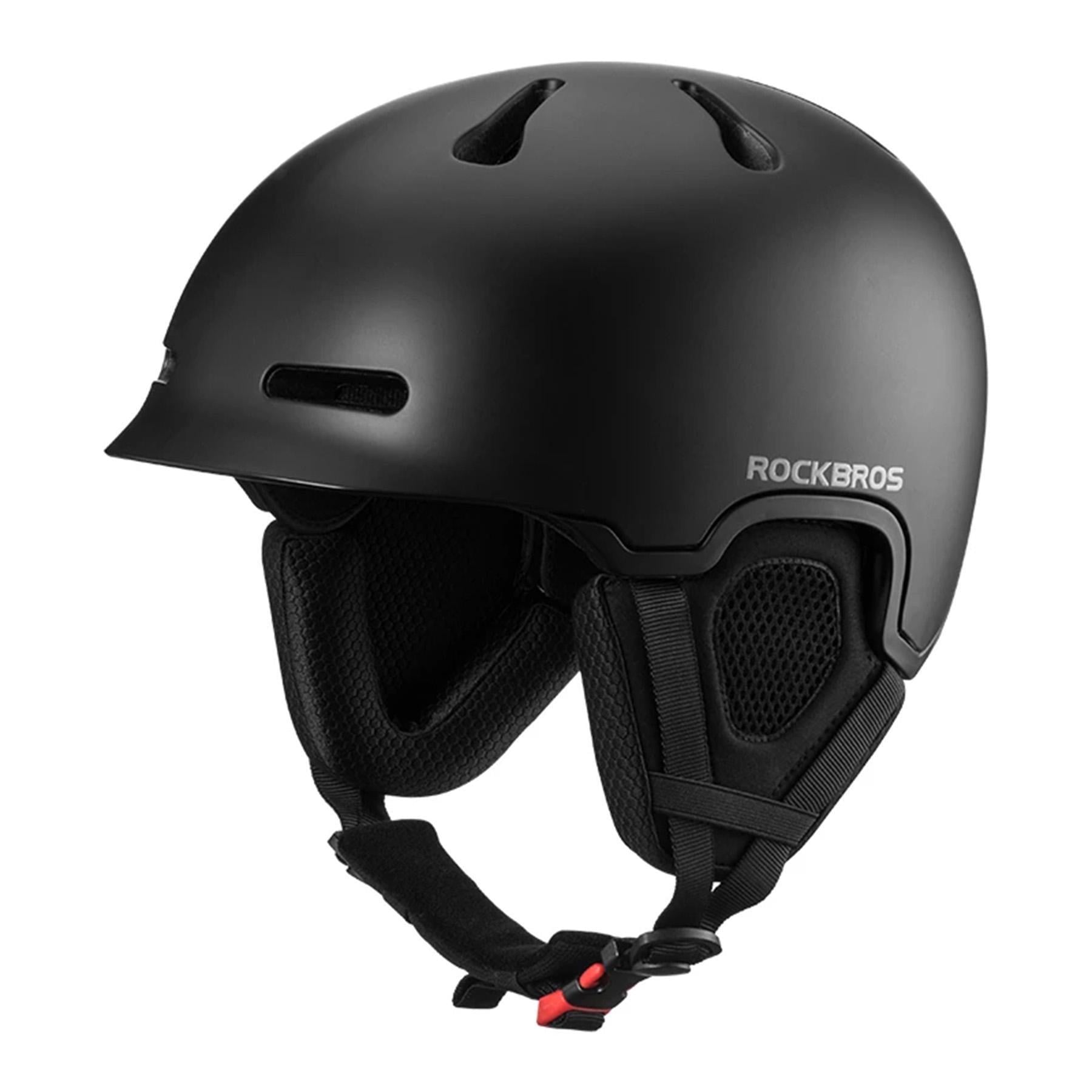 Горнолыжный шлем ROCKBROS HK03 L 58-61 см In-Mold Черный (RB-HK03-5059)