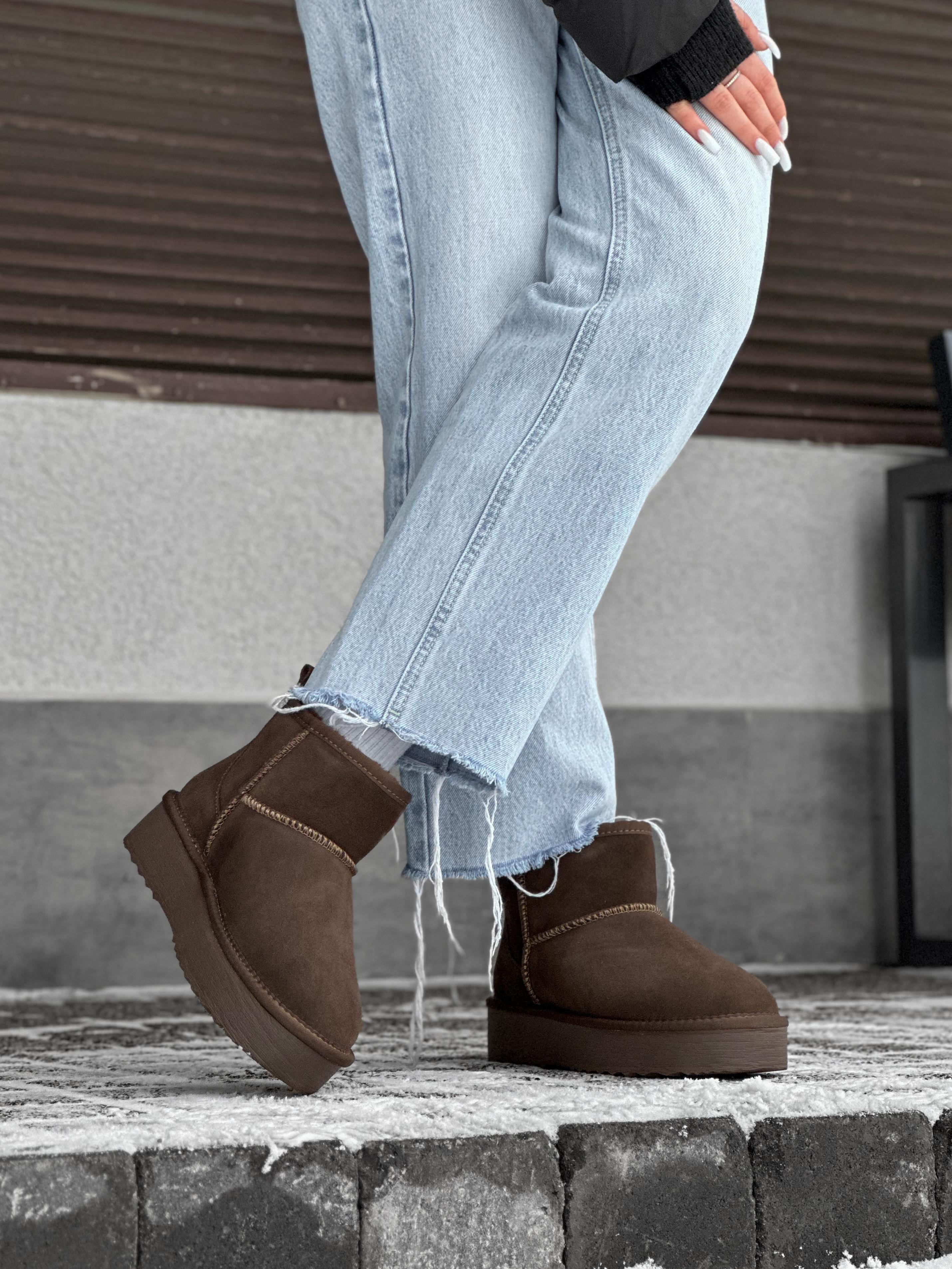 Ботинки женские Restime р. 41 Коричневый (23003br) - фото 8 Ботинки женские Restime р. 41 Коричневый (23003br) - фото 8