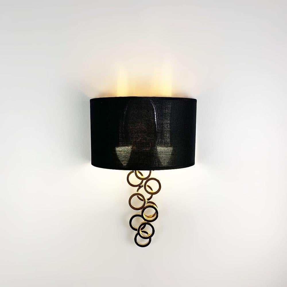 Бра Line.F WMJ 32 BK Curtis Черный (1926_2940)