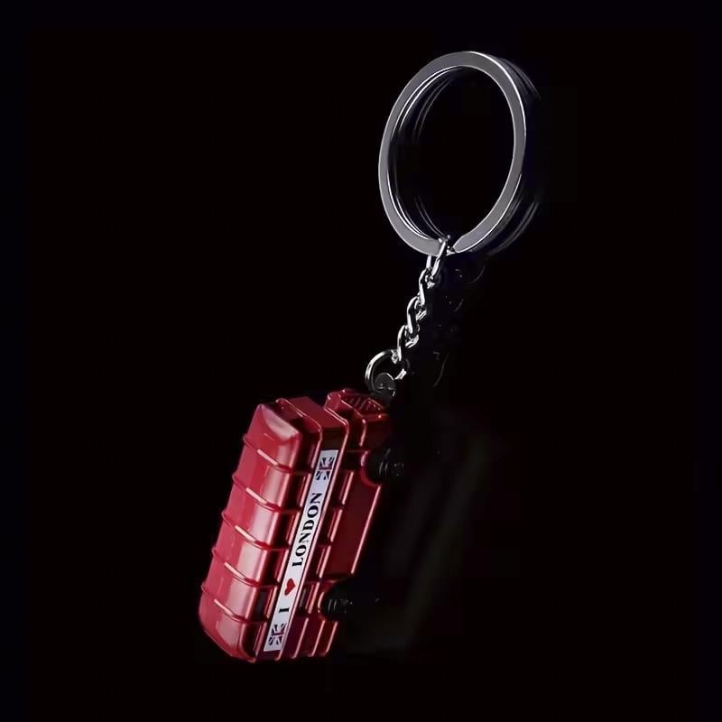 Брелок для ключей Лондонский автобус металлический Красный (99_16_0_1С) - фото 3 Брелок для ключей Лондонский автобус металлический Красный (99_16_0_1С) - фото 3