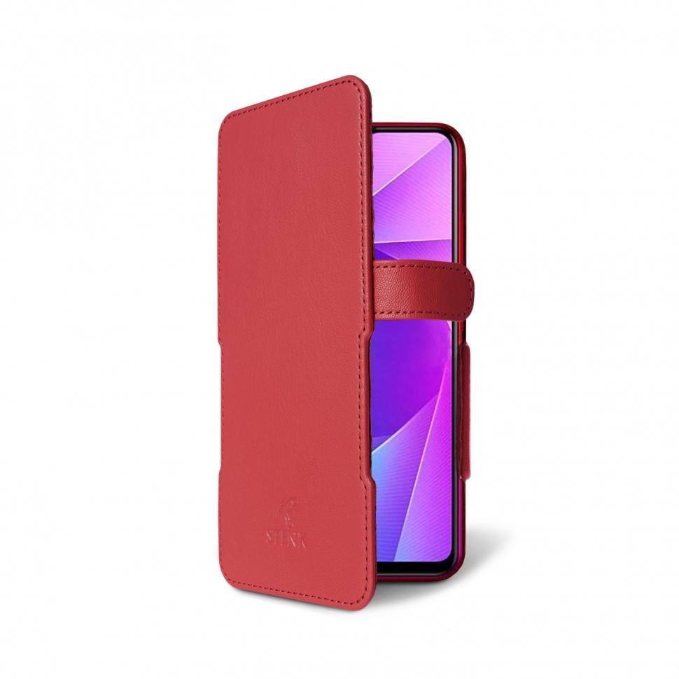 Чехол книжка Stenk Prime для Vivo Y95 Красный (63766)