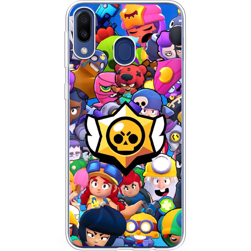 Чехол Boxface Samsung M205 Galaxy M20 Brawl Stars Прозрачный силикон (36205-up2389-36205)