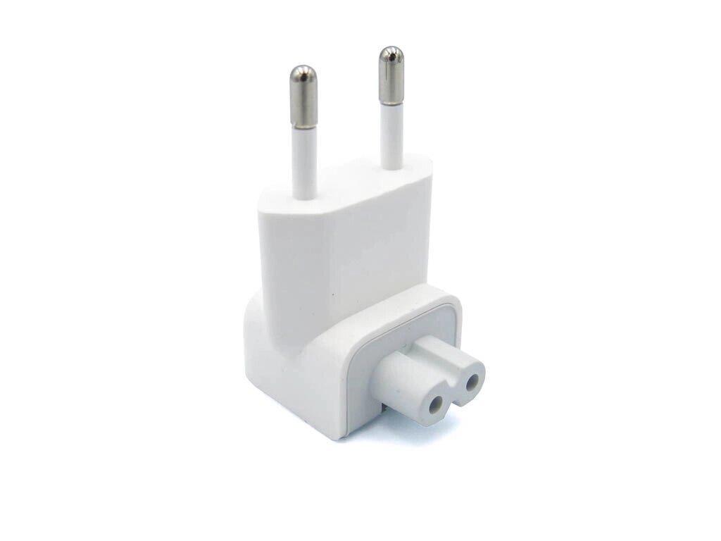 Вилка для блоку живлення Apple Macbook/iPad/Magsafe/Magsafe2 під євро розетку 220V (60661)