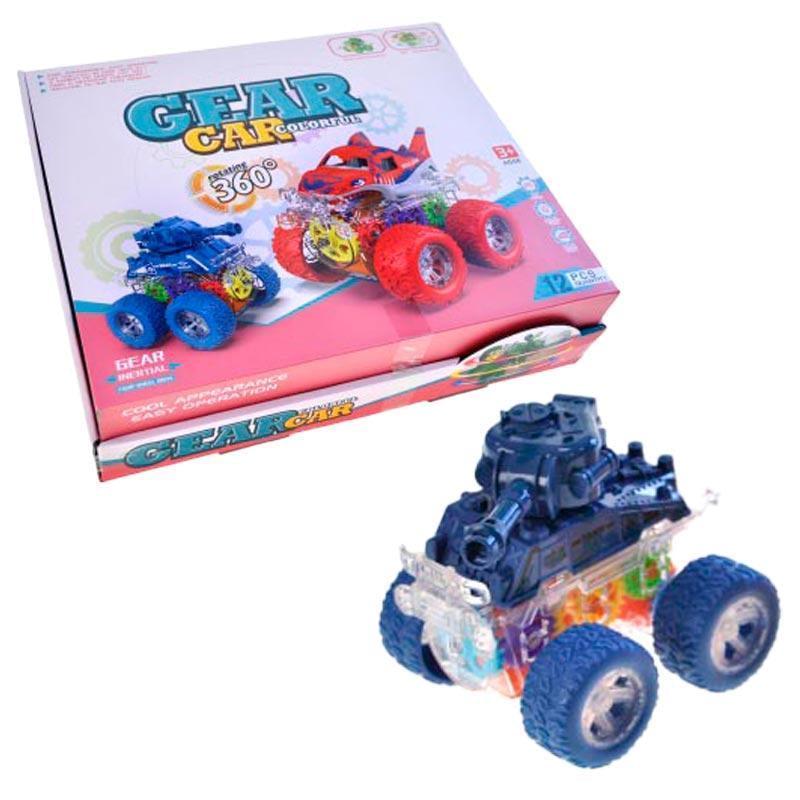 Машинка Танк YM/1108F инерционный на батарейках Blue (2759951232)