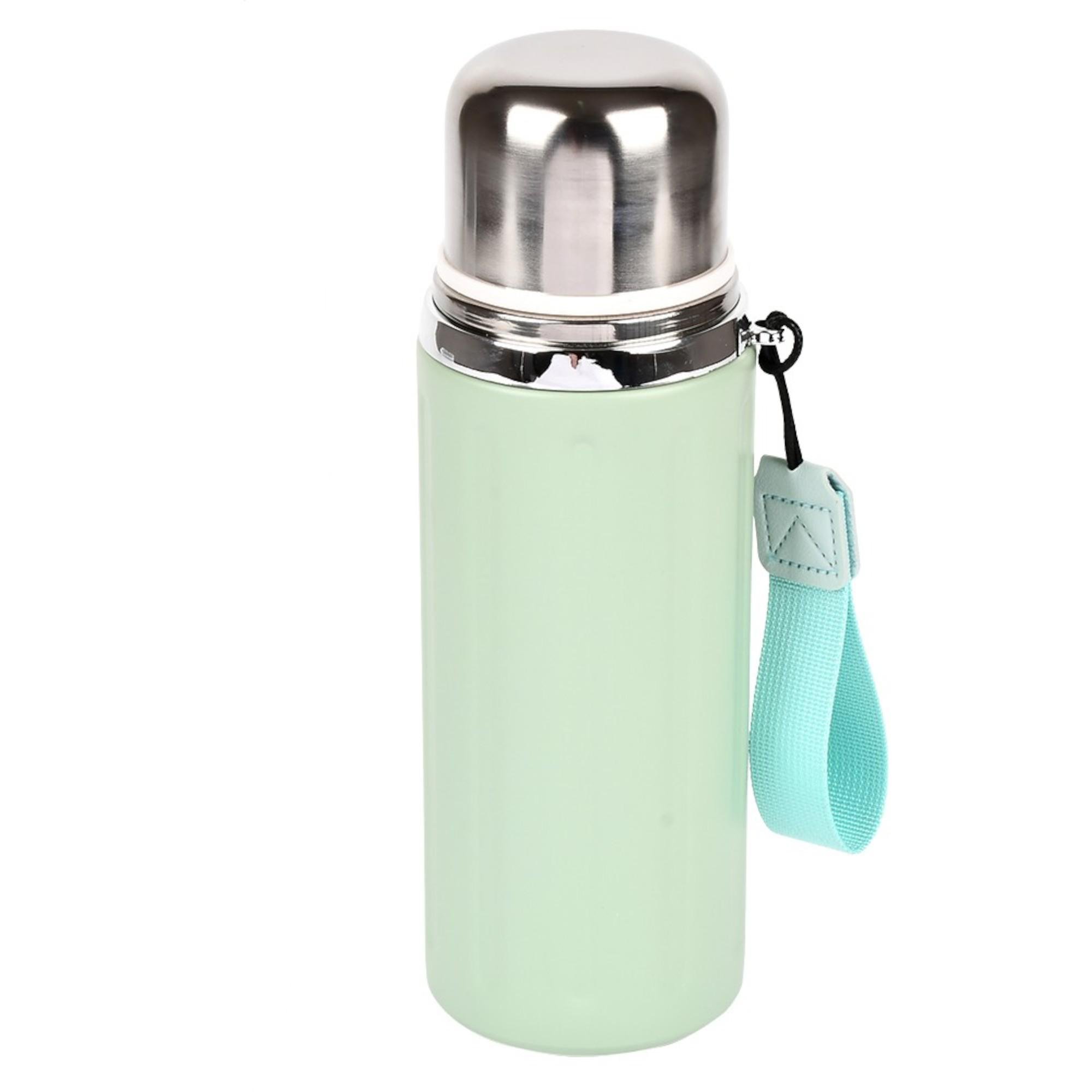 Термос с чашкой Stenson MT-5349 800 мл Мятный (27918404) - фото 1