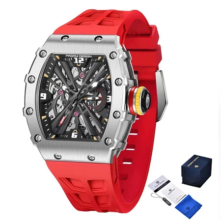 Наручные часы Pagani Design PD-1738 Silver/Red