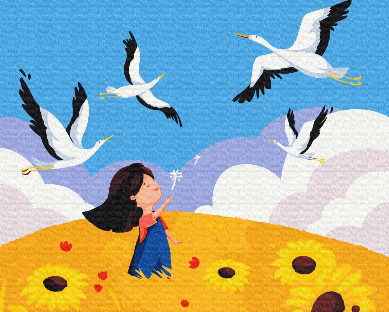 Картина по номерам Brushme Детская мечта 40x50 см (PBS53172)