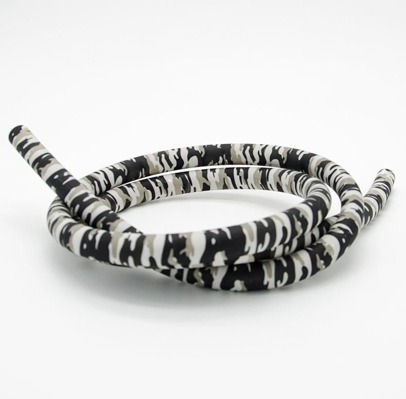 Шланг силиконовый Камуфляж Серый (8883)