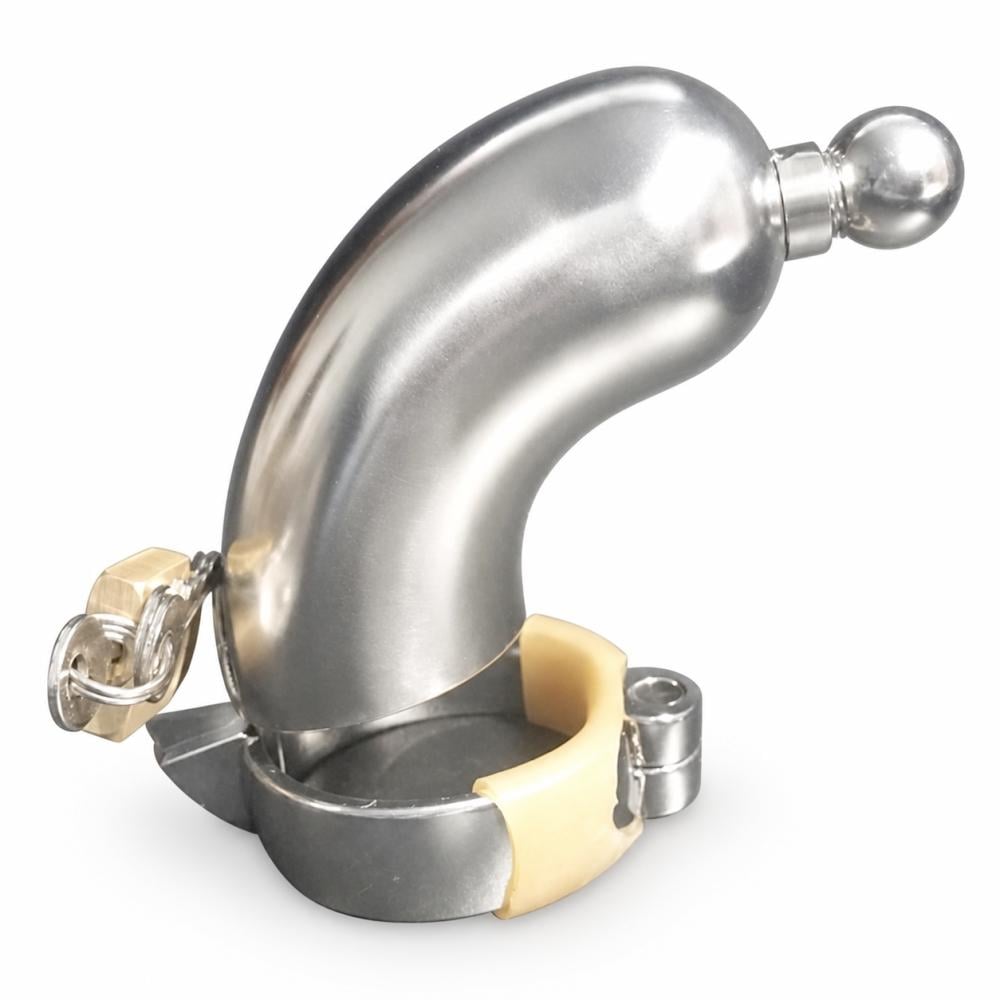 Пояс верности для мужчин Intraurethral Cannula Stainless Steel Chastity Cage (1000047527)