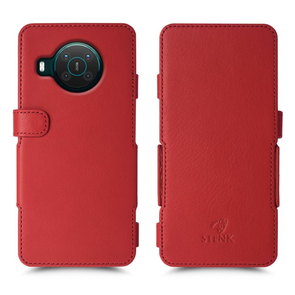 Чехол книжка Stenk Prime для Nokia X10 Красный (70056)