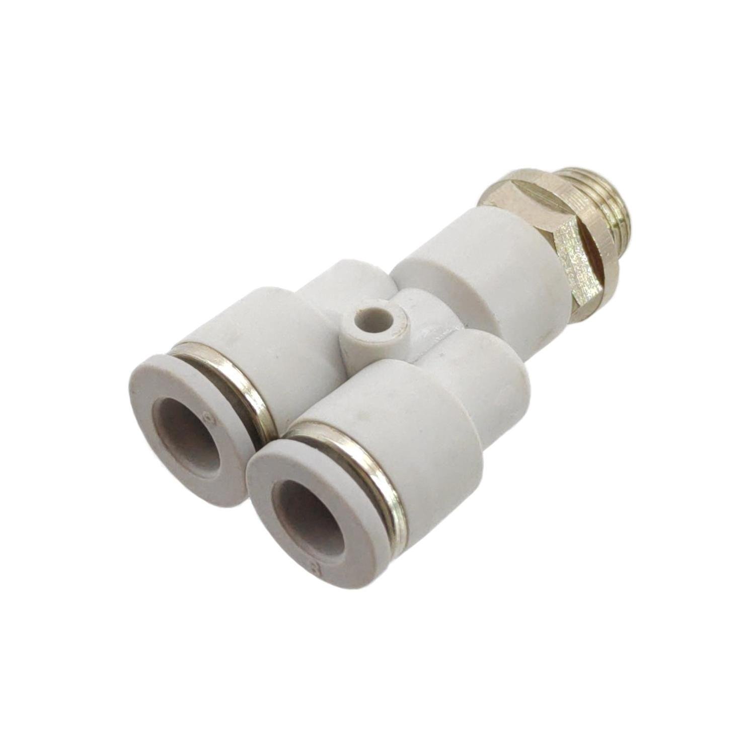 З'єднувач Y образний цанговий фітінг із зовнішнім різьбленням TP XPX6-G01