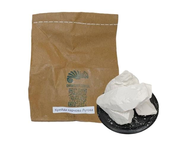 Харчова крейда Лугова кускова 500 г - фото 1 Харчова крейда Лугова кускова 500 г - фото 1