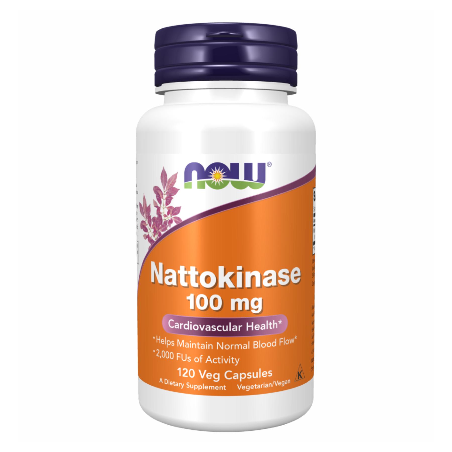 Натуральная добавка Nattokinase 100 mg 120 vcaps (2022-10-1354)