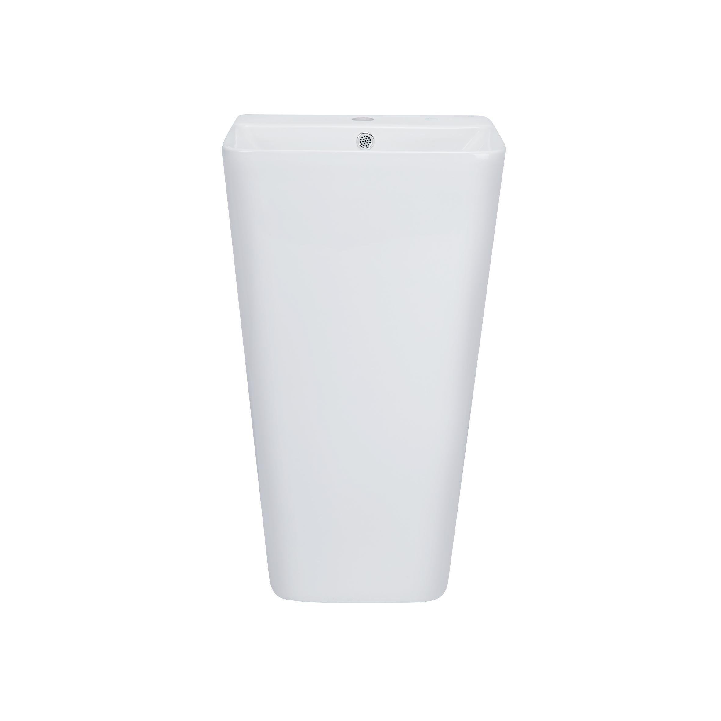 Раковина напольная моноблок Qtap Tern QT1711G302W 440х380х830 мм White (SD00053088)