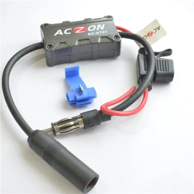 УСИЛИТЕЛЬ ACZON AC-HT01 автомобильный ФМ FM Car Antenna Aerial Splitter для автомагнитол - фото 6