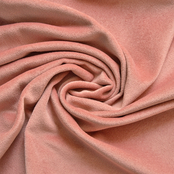 Ткань портьерная IDEIA Suet Kadife V-801 однотонная 2,8 м Роза (2200004078359)