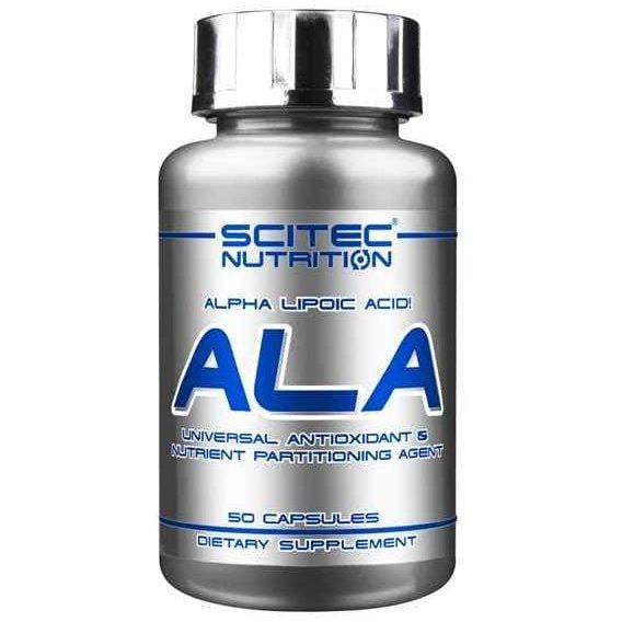 Альфа-ліпоєва кислота для спорту Scitec Nutrition ALA 50 Caps