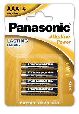 Батарейка лужна Panasonic Alkaline Power LR03APB/4BP AAA/L R03 блістер 4 шт.