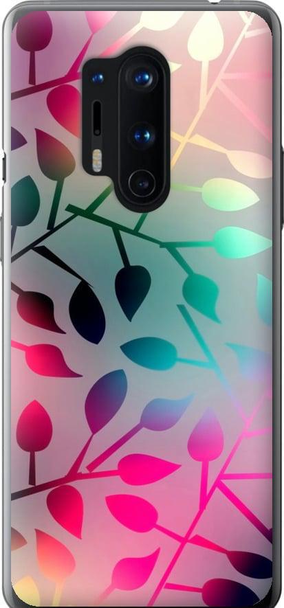 Чехол на OnePlus 8 Pro Листья (2235t-1896-42517)
