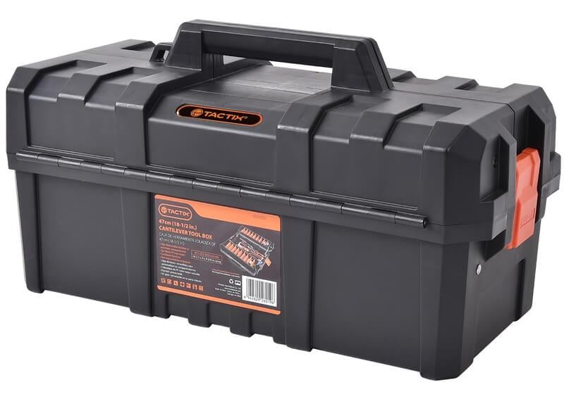 Ящик для інструментів Tactix 470x230x240 мм консольний пластиковий (INSBXBXBC019050PT0)