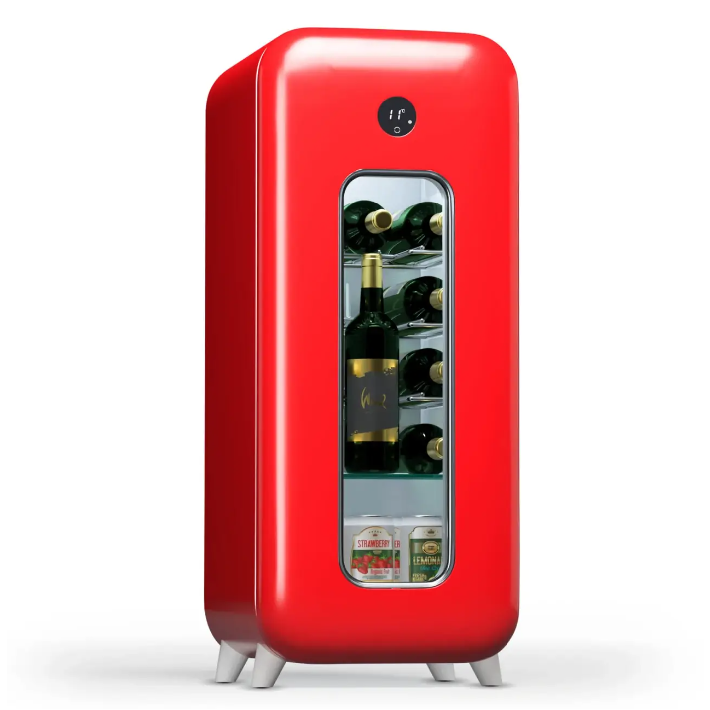 Винный холодильник KLARSTEIN Shirley 15 Uno, 48 литров на 15 бутылок и 4 банки